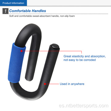 Barra de empuje giratoria del entrenador abdominal con caja